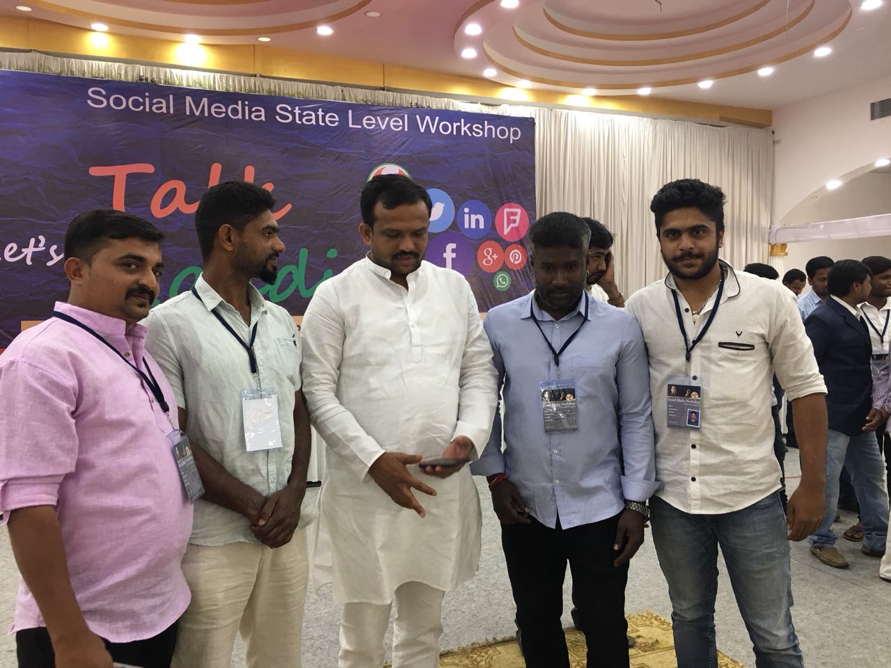 ಯುವ ಕಾಂಗ್ರೆಸ್ ಸಾಮಾಜಿಕ ಜಾಲತಾಣ ಸಂಚಾಲಕರ ಆಯ್ಕೆ